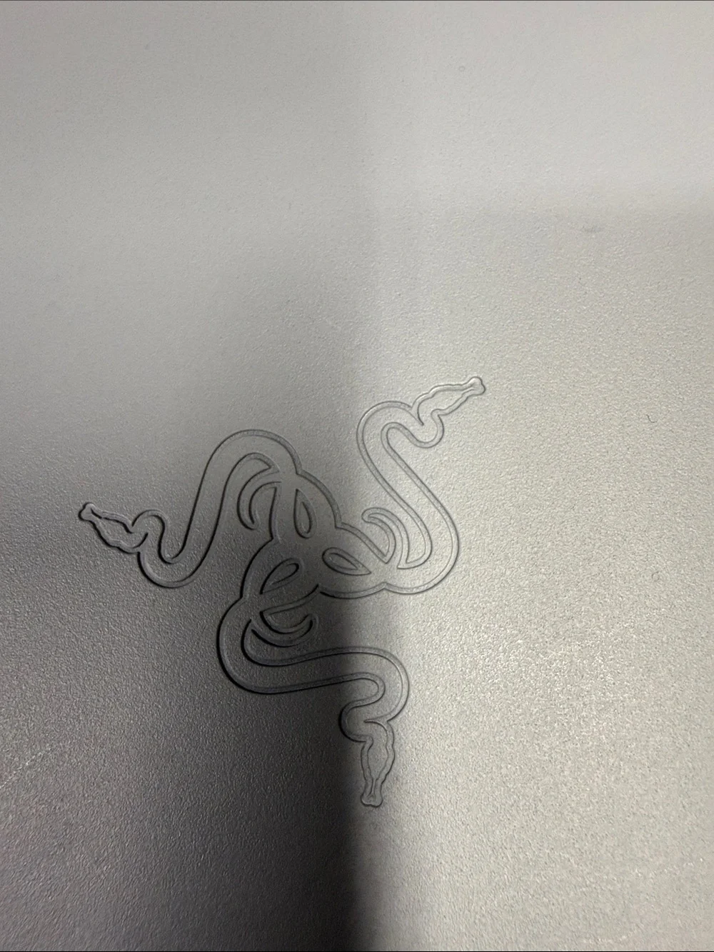 Razer grey laptop